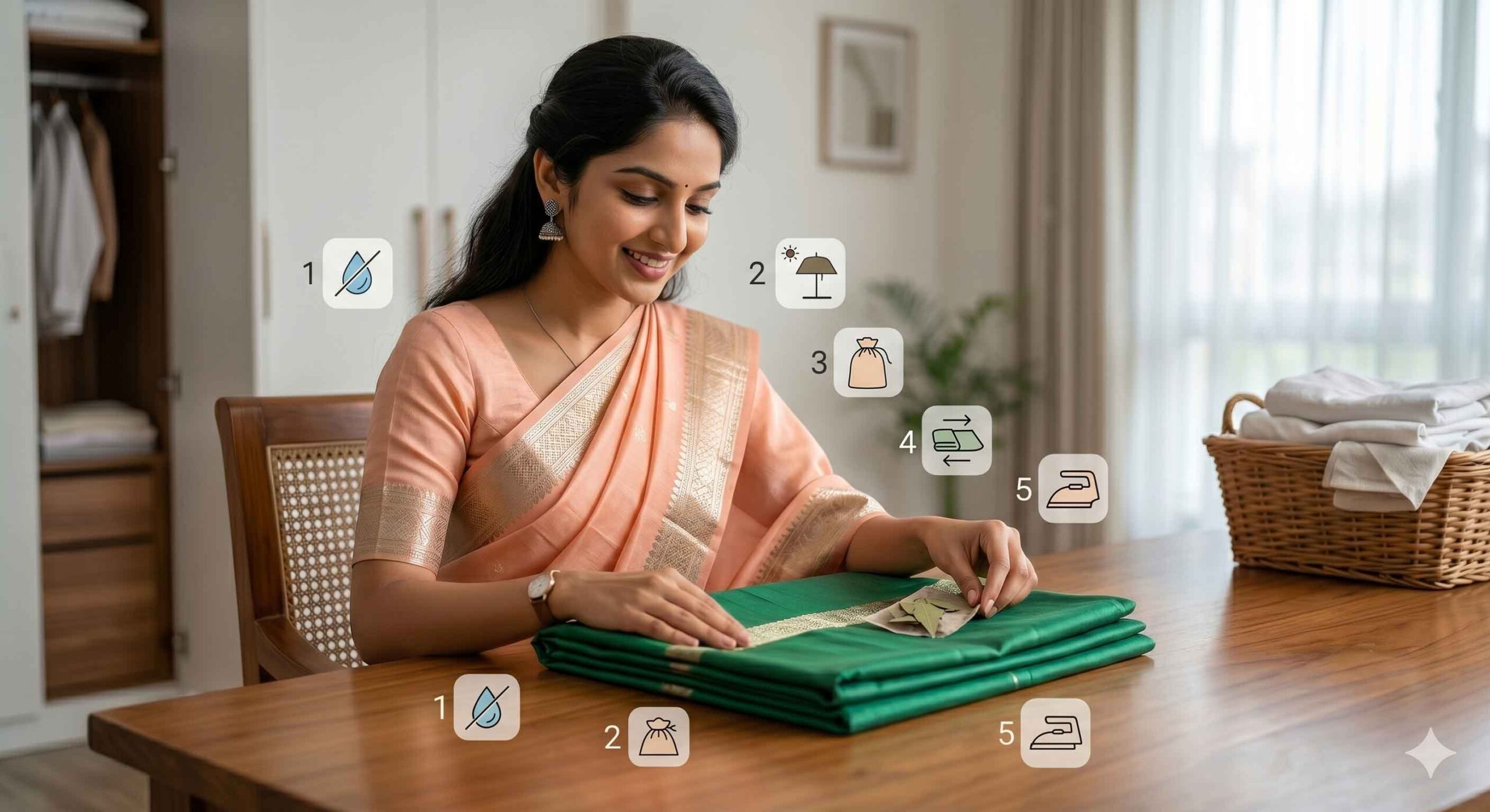 Want Your Favorite Soft Silk Sarees to Look Brand New Forever? Follow These 5 Tips!