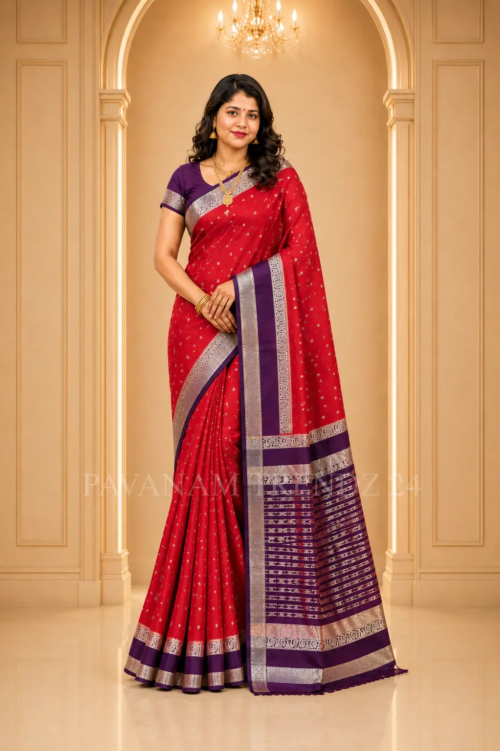 Chiffon Saree- N2-01 - Image 2
