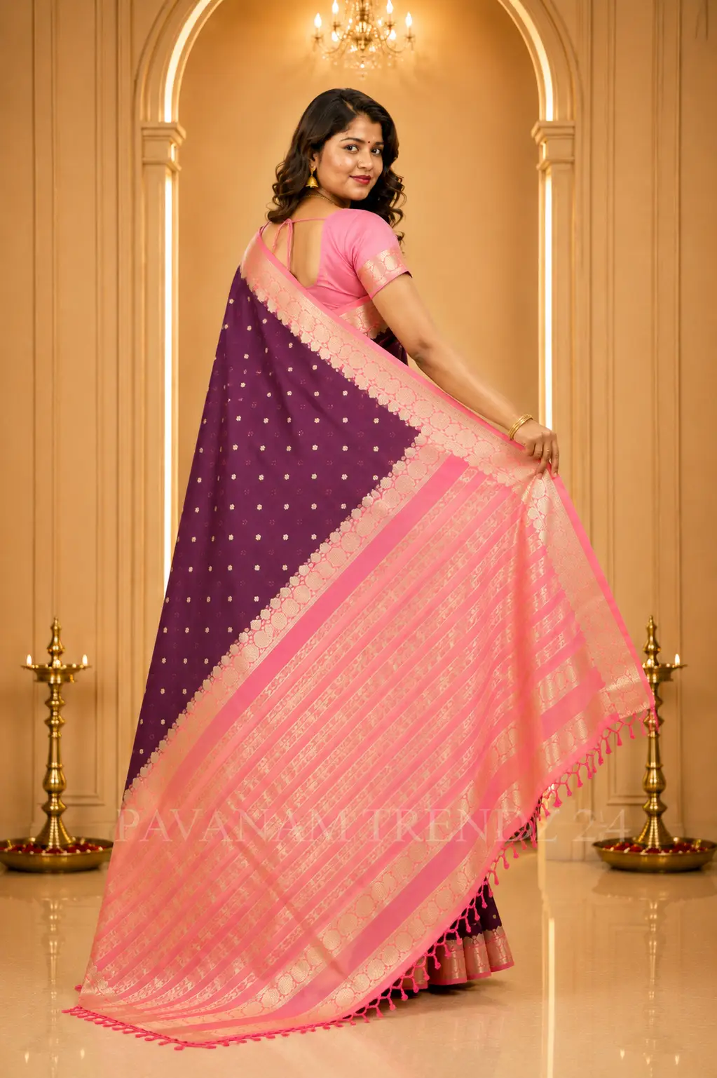 Chiffon Saree- N2-03 - Image 3