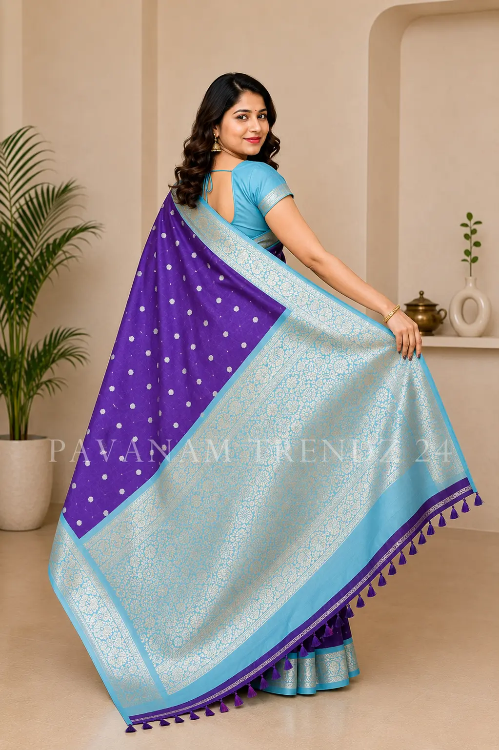 Chiffon Saree- N2-04 - Image 3