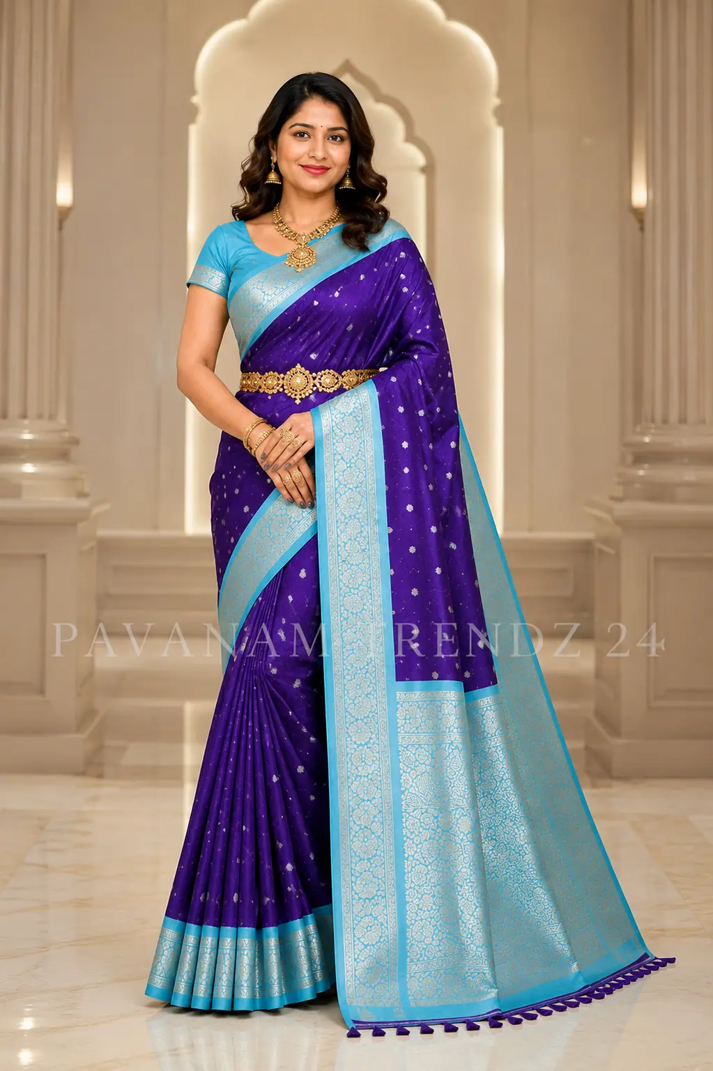 Chiffon Saree- N2-04 - Image 5
