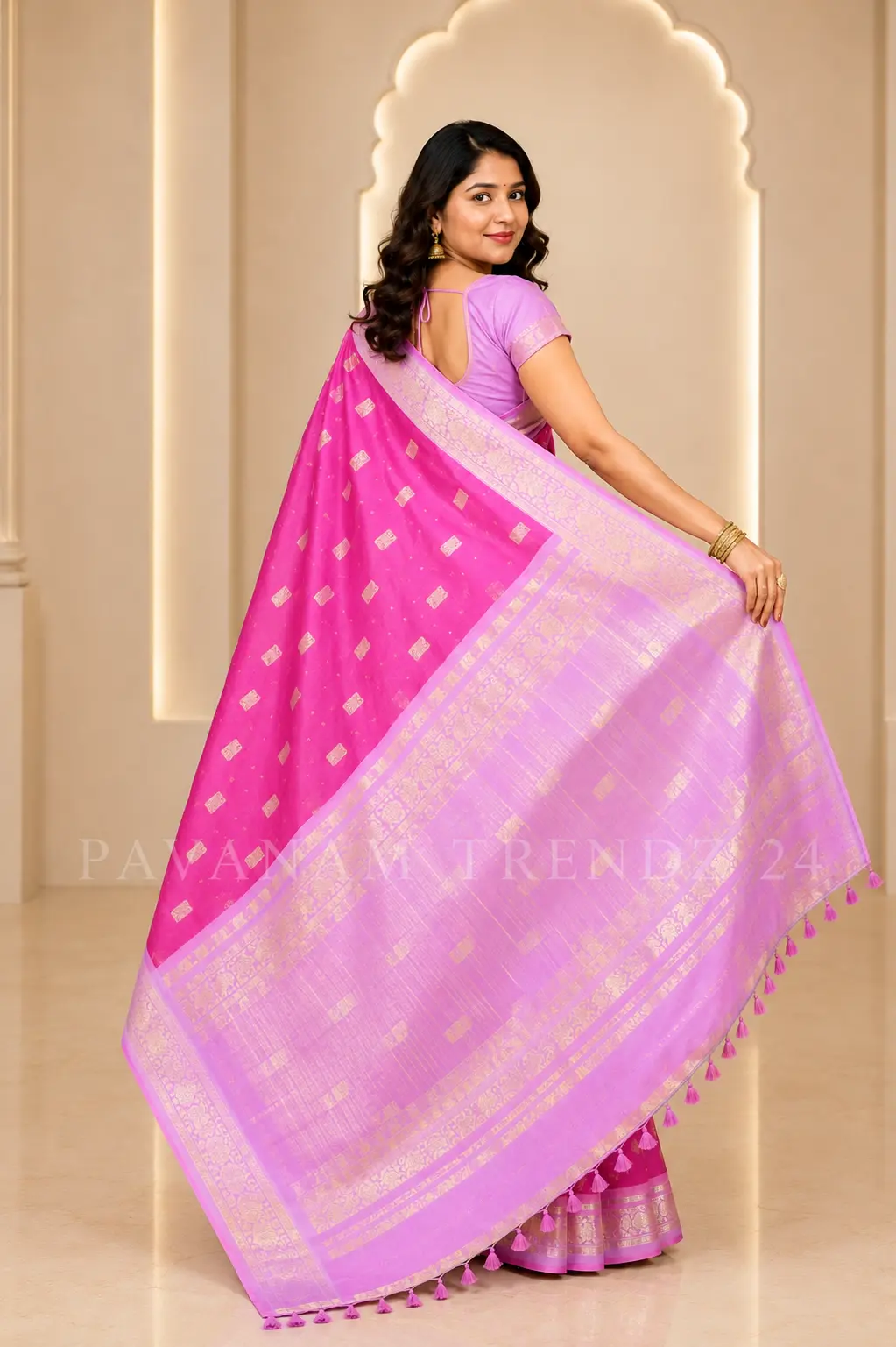 Chiffon Saree- N2-05 - Image 3