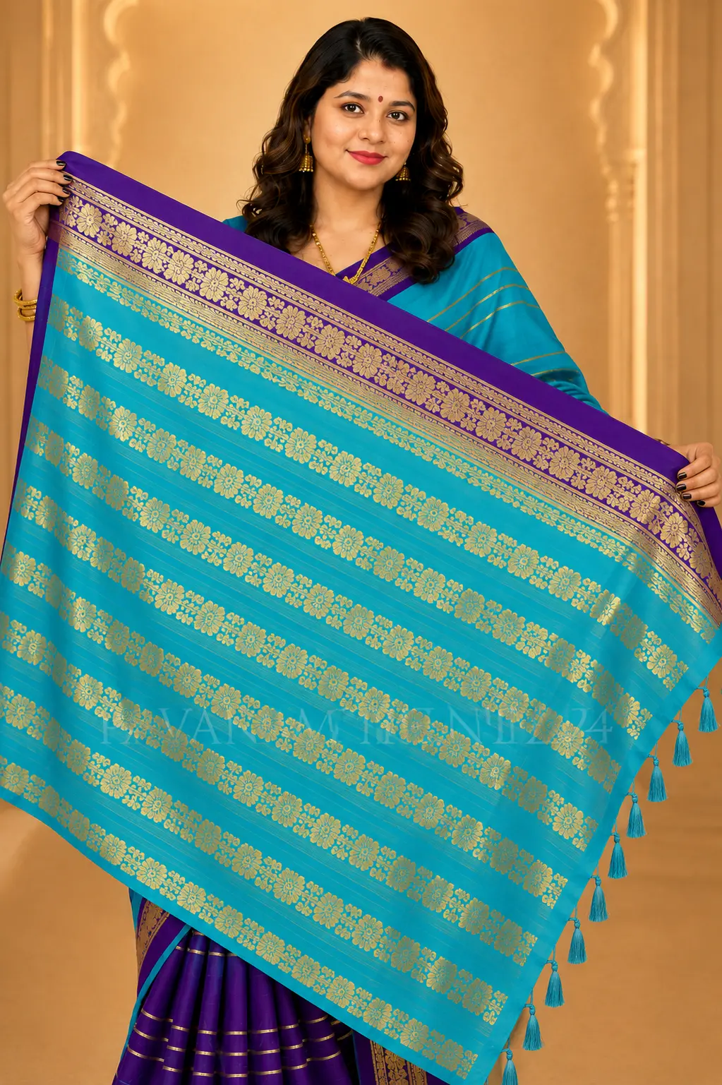 Soft Semi Silk Saree- N3-03 - Image 5