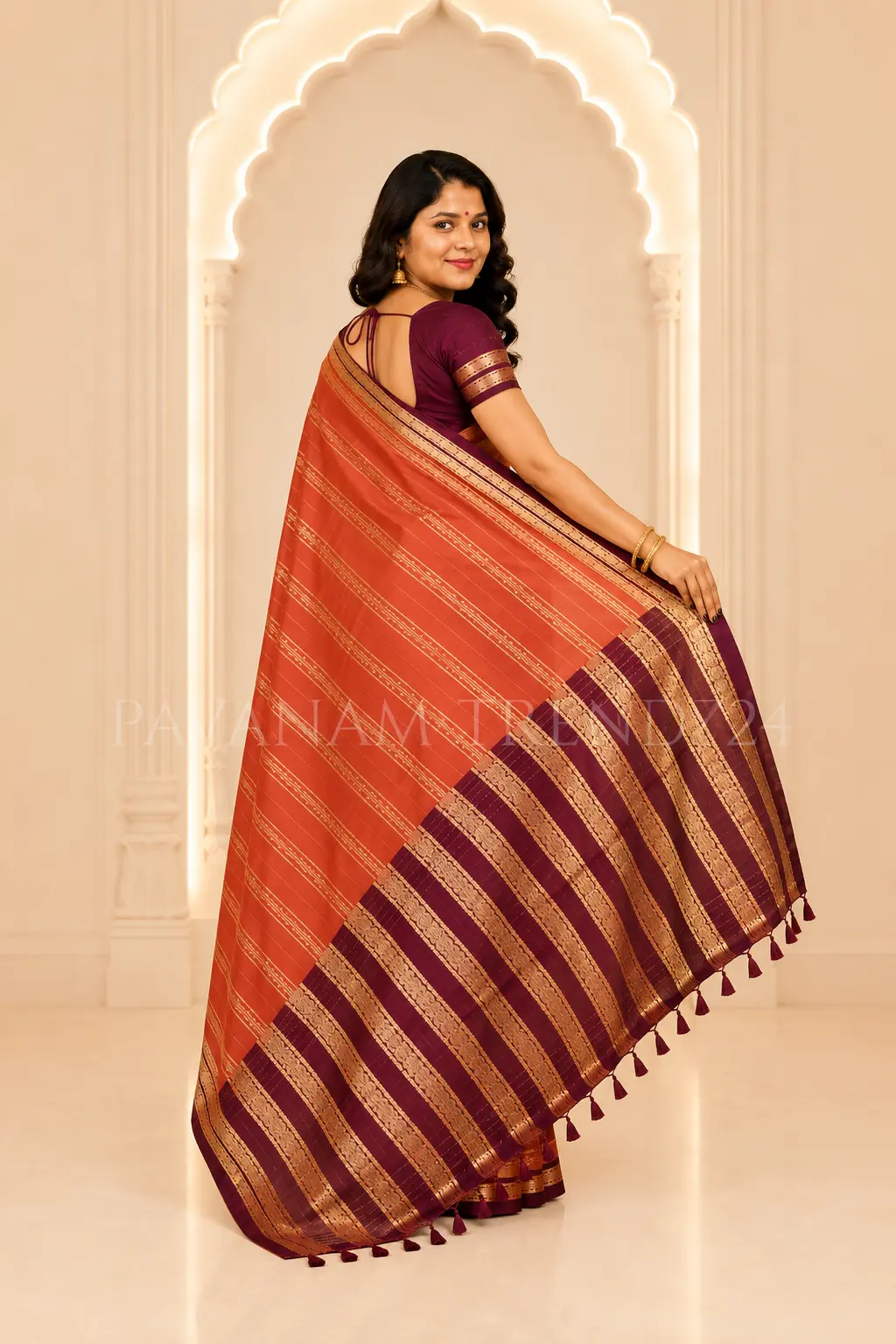 Soft Semi Silk Saree- N3-06 - Image 3