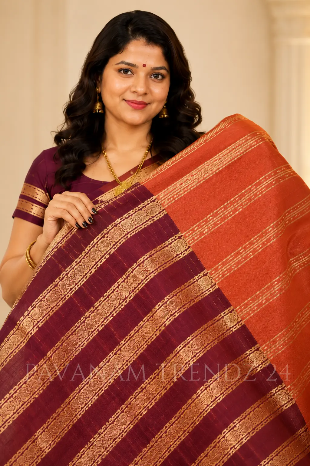 Soft Semi Silk Saree- N3-06 - Image 4