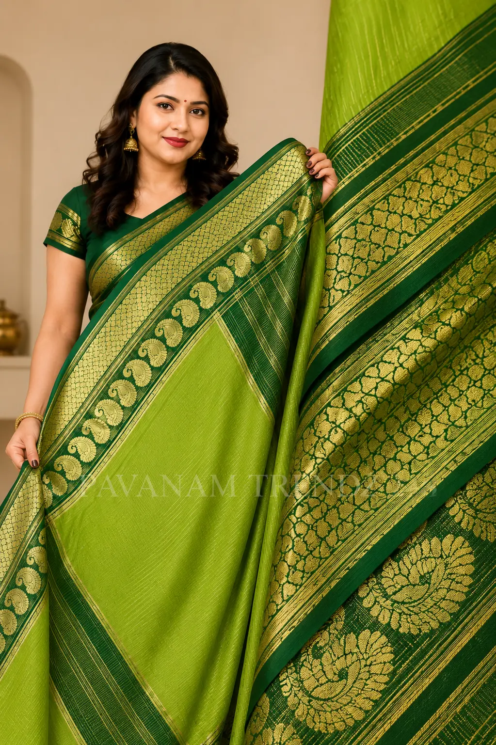 Soft Semi Silk Saree- N3-07 - Image 4