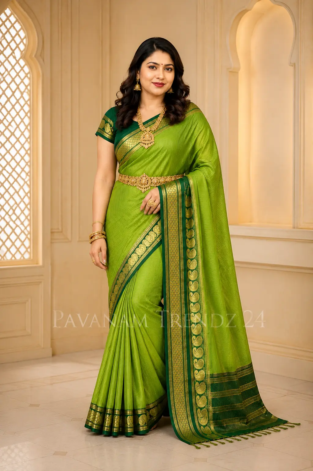 Soft Semi Silk Saree- N3-07 - Image 5