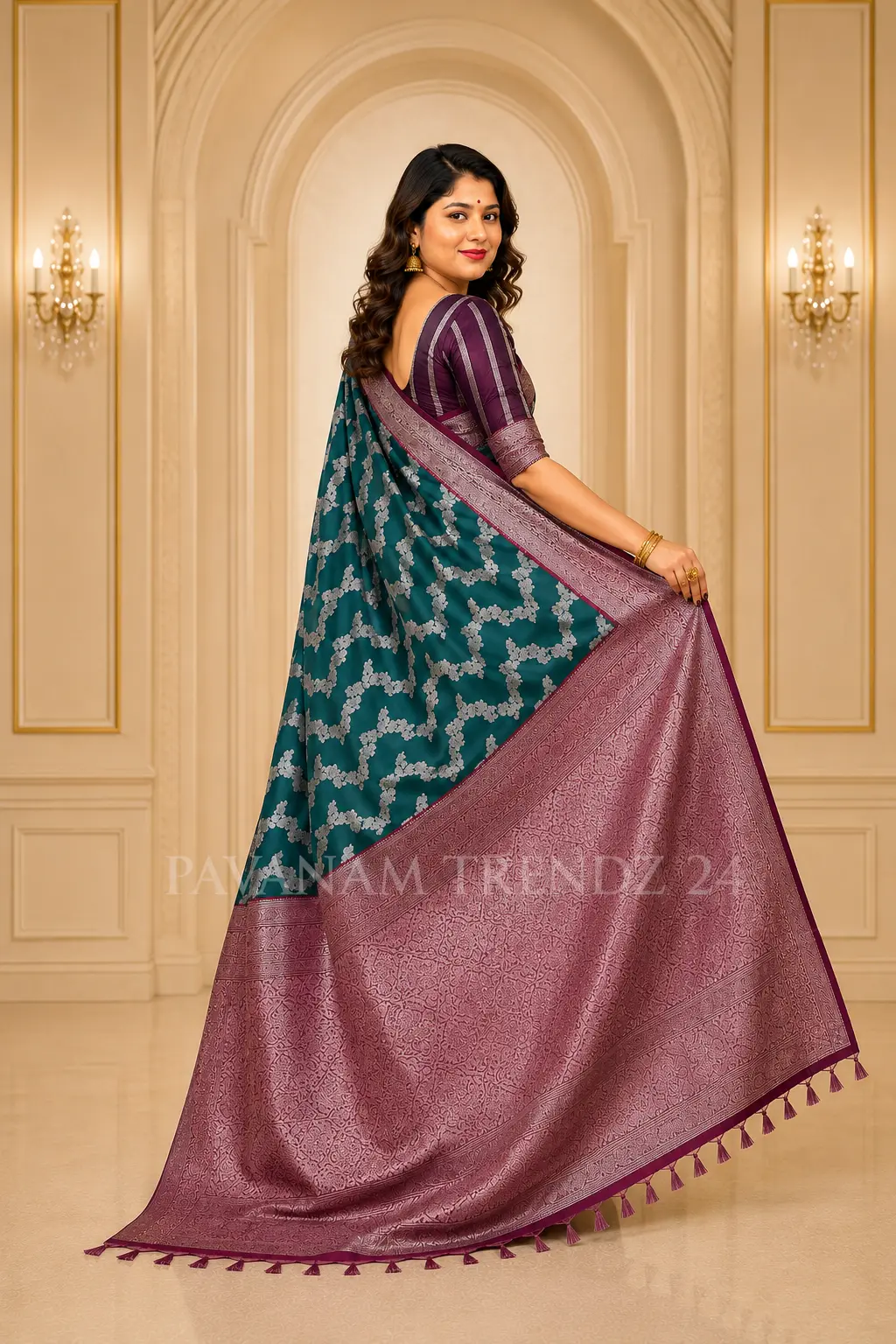 Georget Saree- N4-02 - Image 3