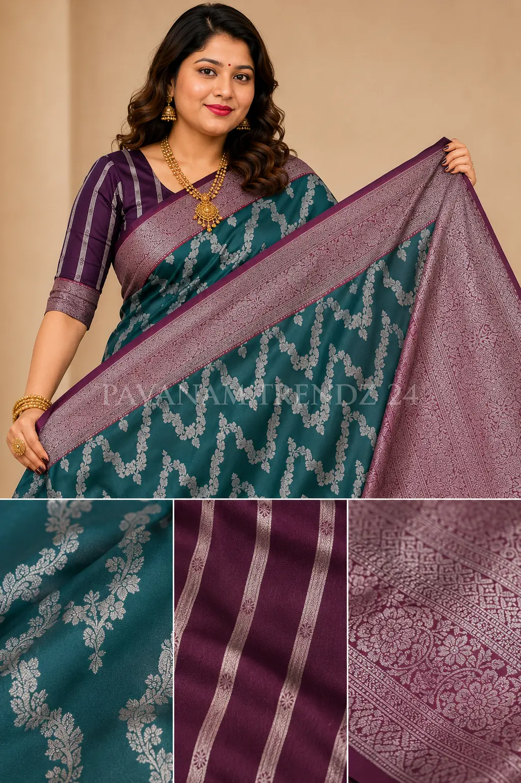 Georget Saree- N4-02 - Image 4
