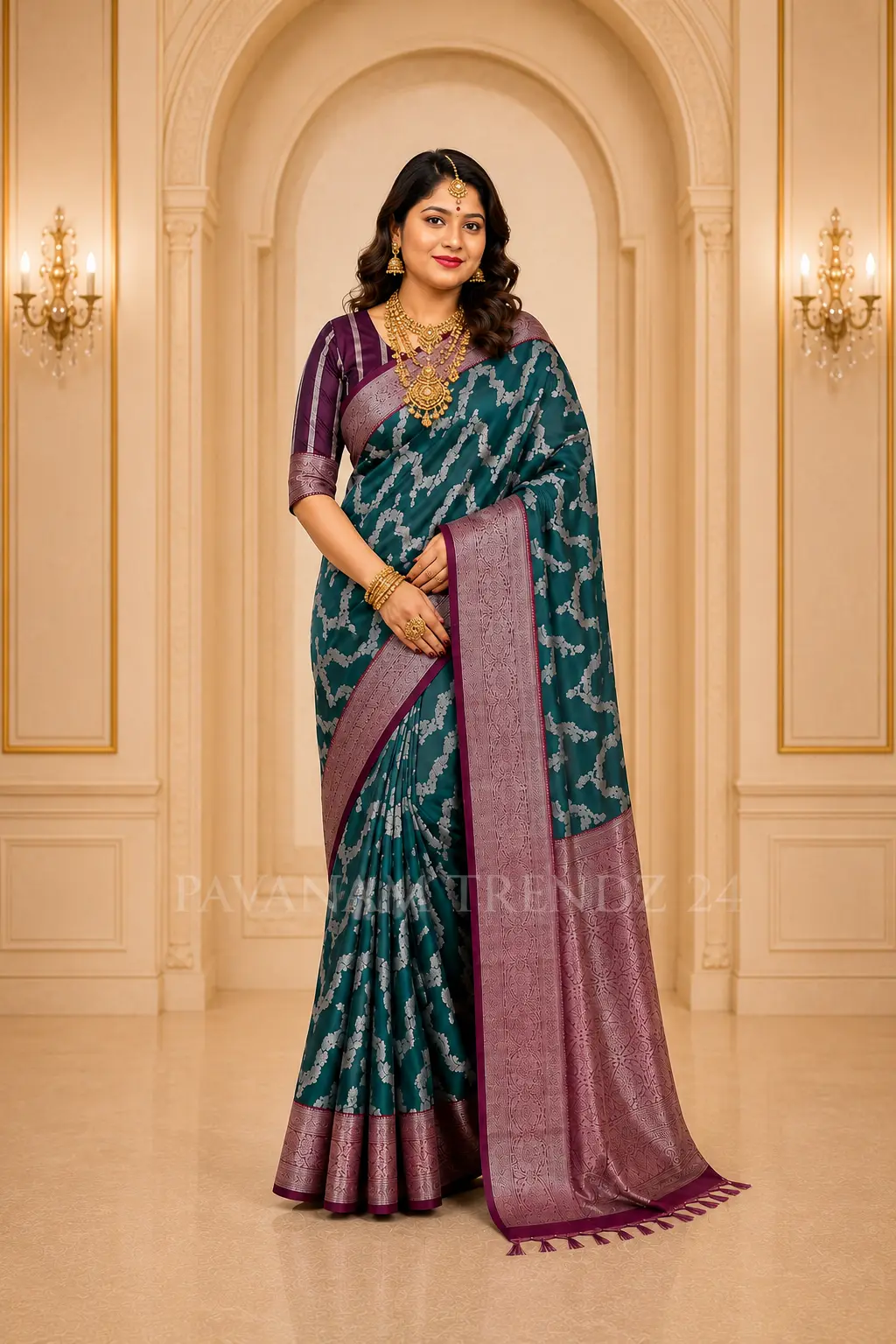 Georget Saree- N4-02 - Image 5