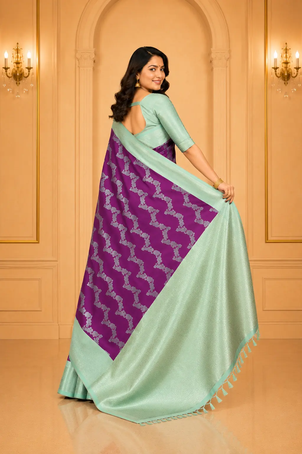 Georget Saree- N4-05 - Image 3