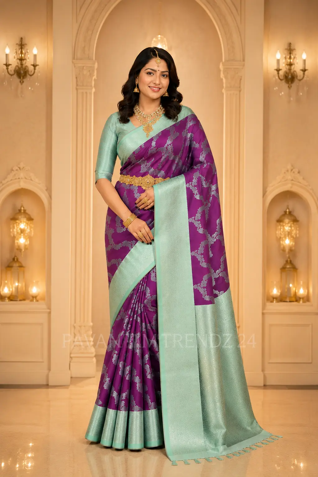 Georget Saree- N4-05 - Image 5
