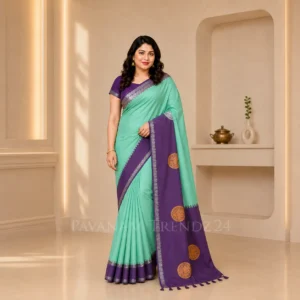 Semi Silk Saree- N7-04