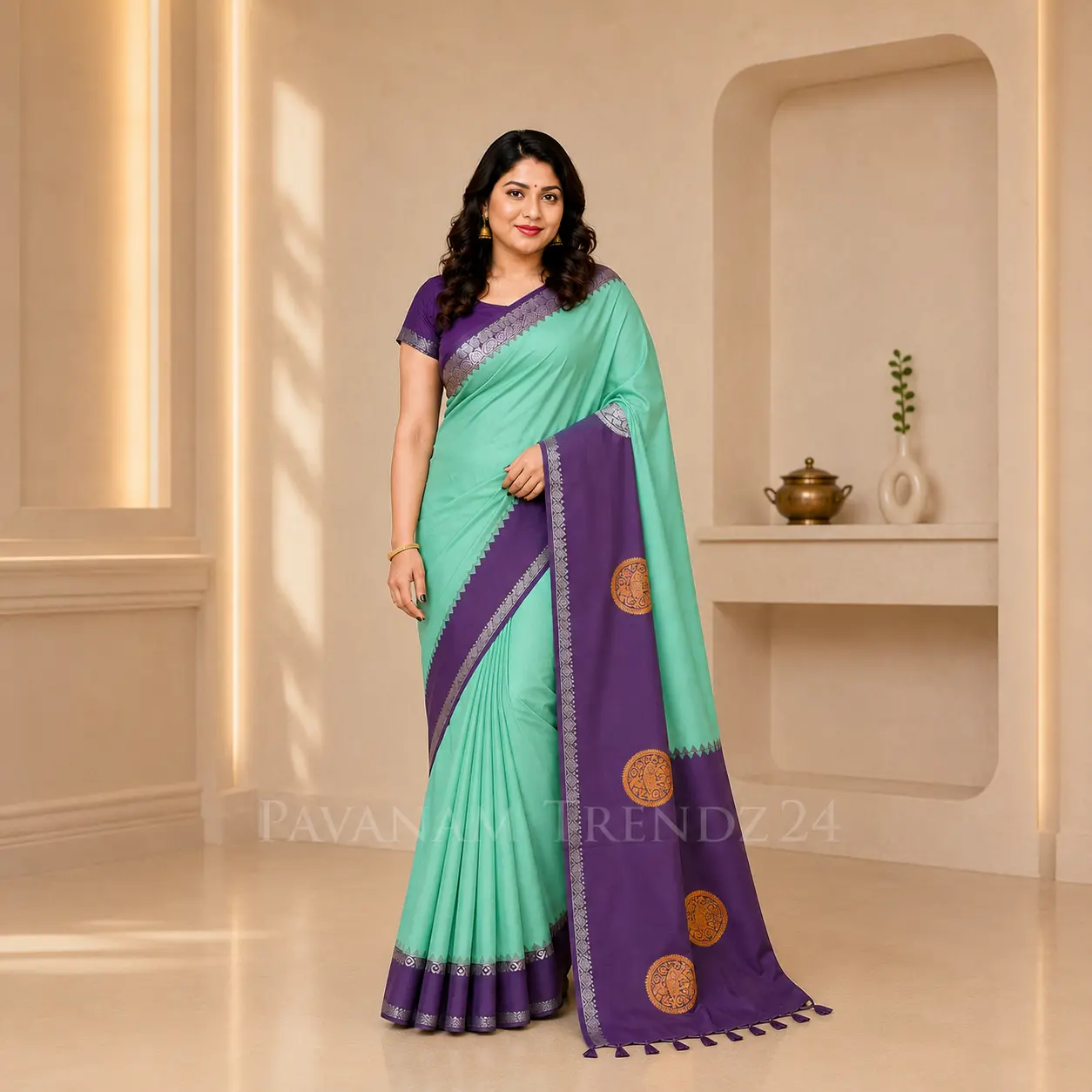 Semi Silk Saree- N7-04